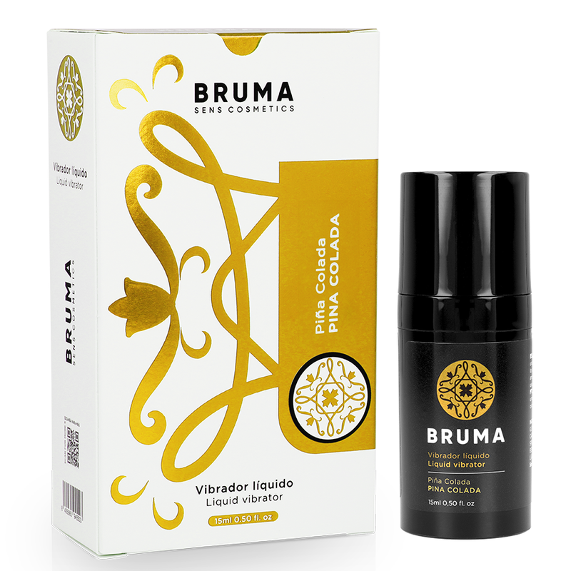 Gel estimulante BRUMA sabor piña colada, 15 ml