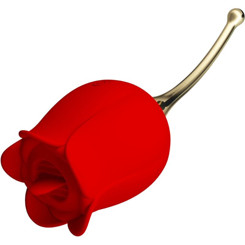 Vibrador con forma de rosa Pretty Love Rose Lover