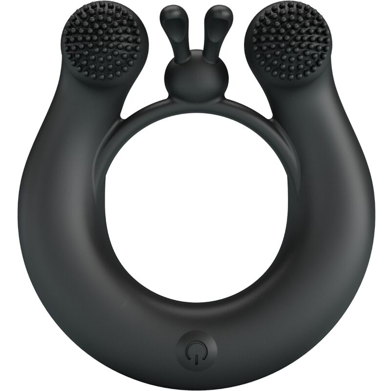 Anillo para el pene vibrador Pretty Love Dahlia con estimulador de clítoris