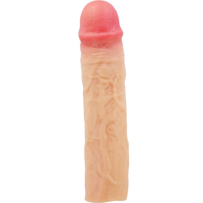 Funda para pene Pretty Love Derek con 7,6 cm de prolongación