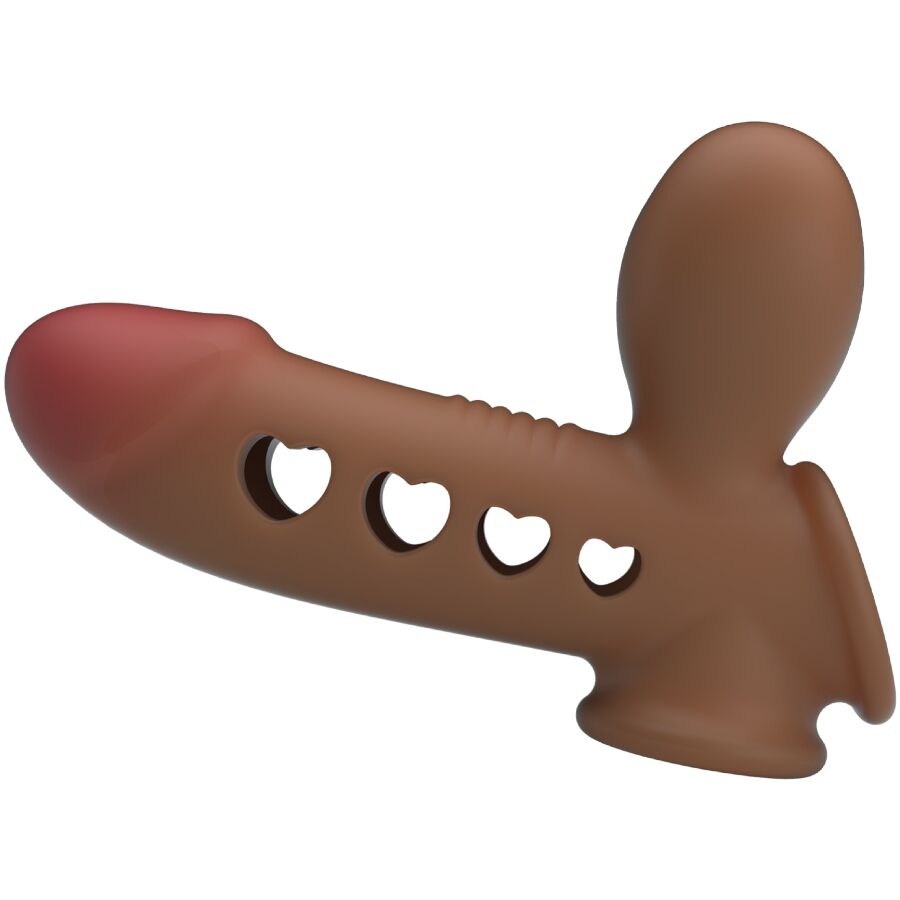 Funda para el pene Pretty Love Tyronn con almohadilla de aire
