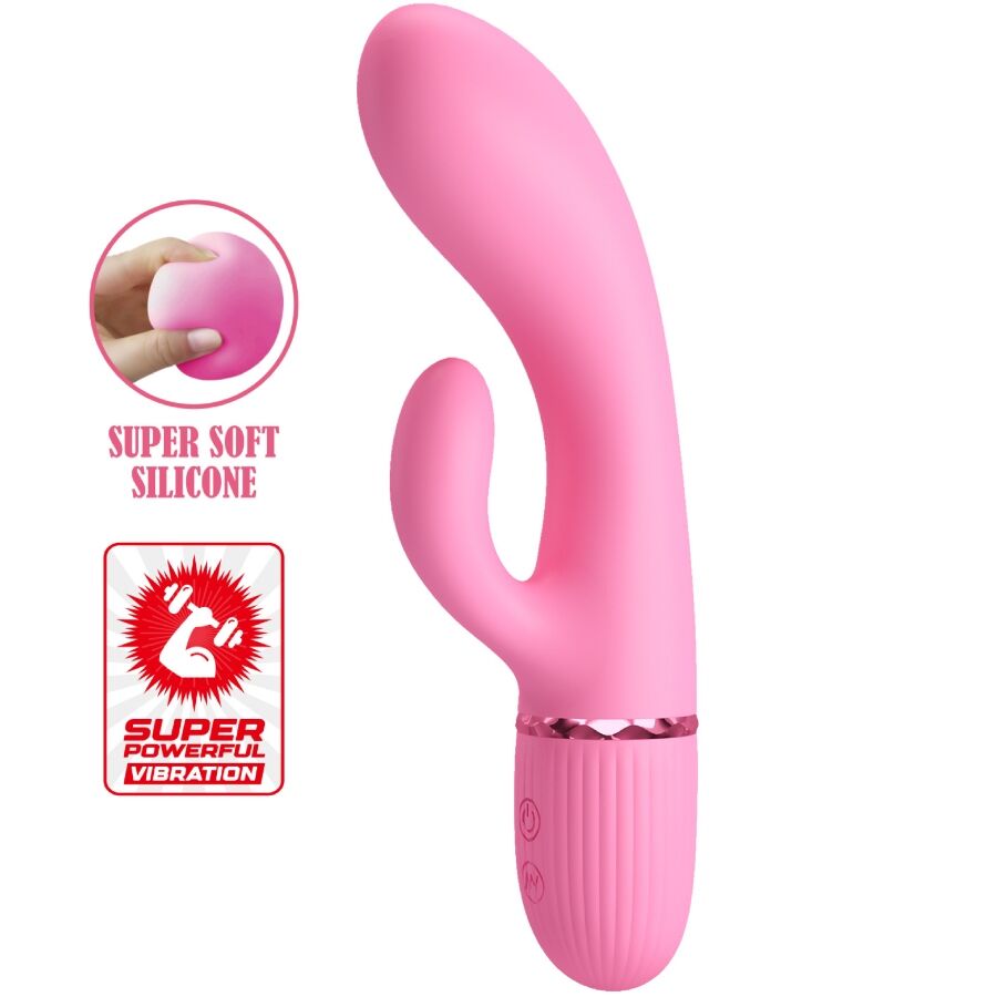 Vibrador rabbit Pretty Love Marski rosa