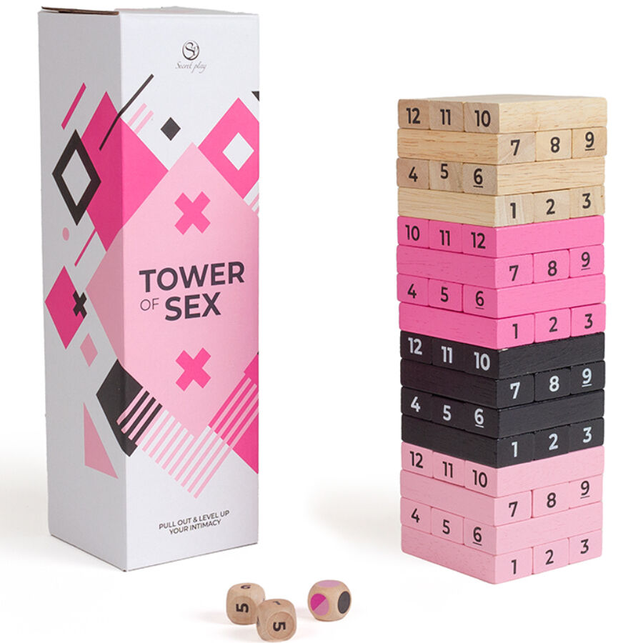 Juego erótico de mesa Secretplay Tower of Sex
