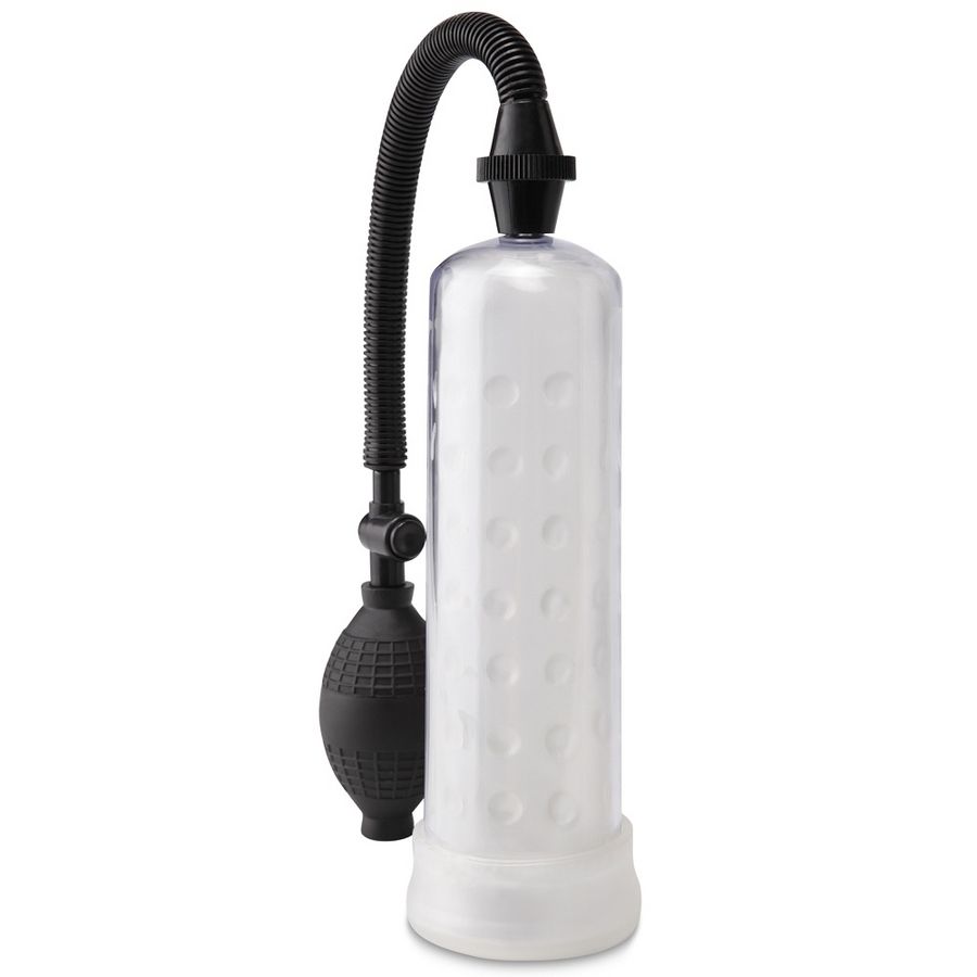 PUMP WORX Silicone Power Pump Clear Bomba de vacío para el pene