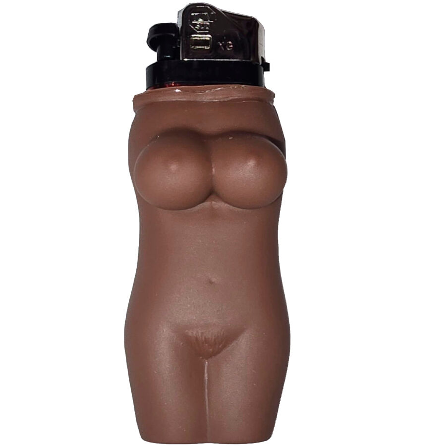 Mechero Diablo Picante con forma de cuerpo de mujer