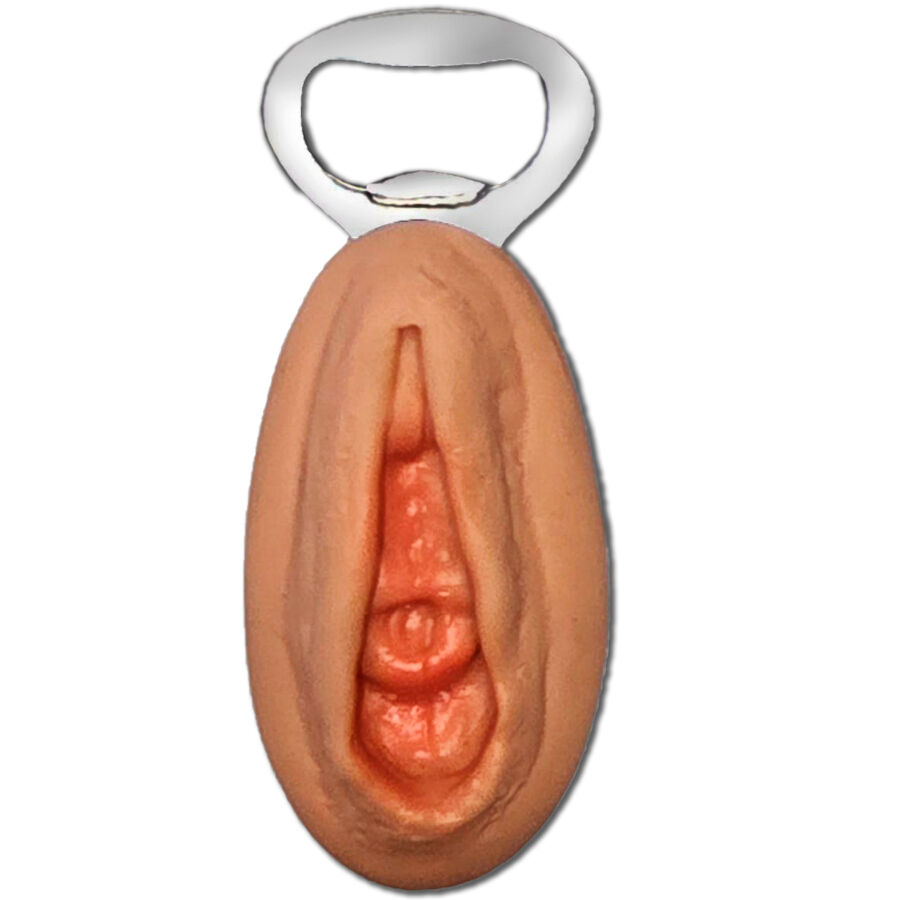 Abrebotellas con forma de vagina DIABLO PICANTE