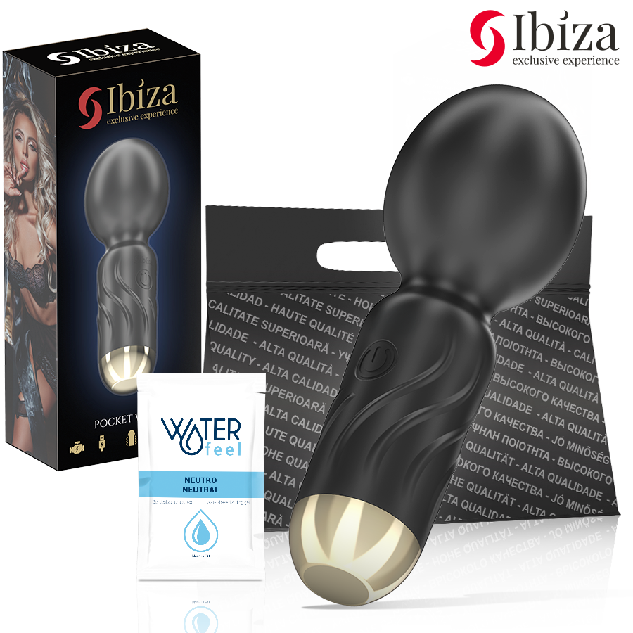 Ibiza: Vibrador Wand De Bolsillo