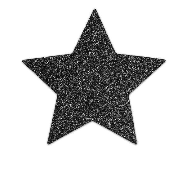 Cubrepezones Flash Black Star de Bijoux Indiscrets