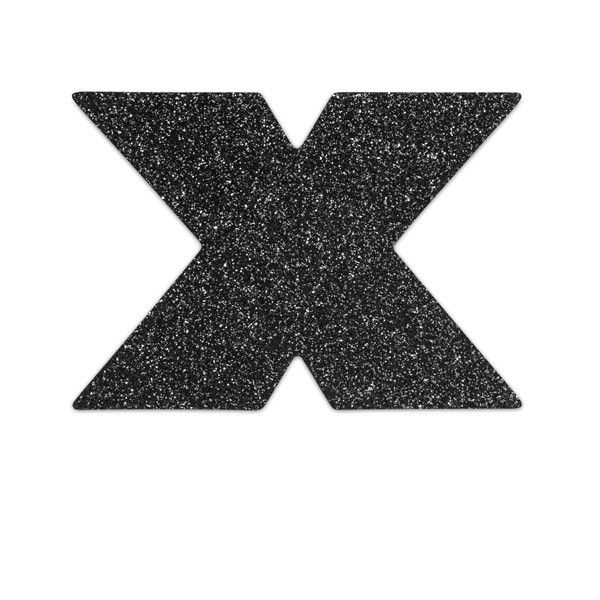 Bijoux Indiscrets Flash Cross cubrepezones negros