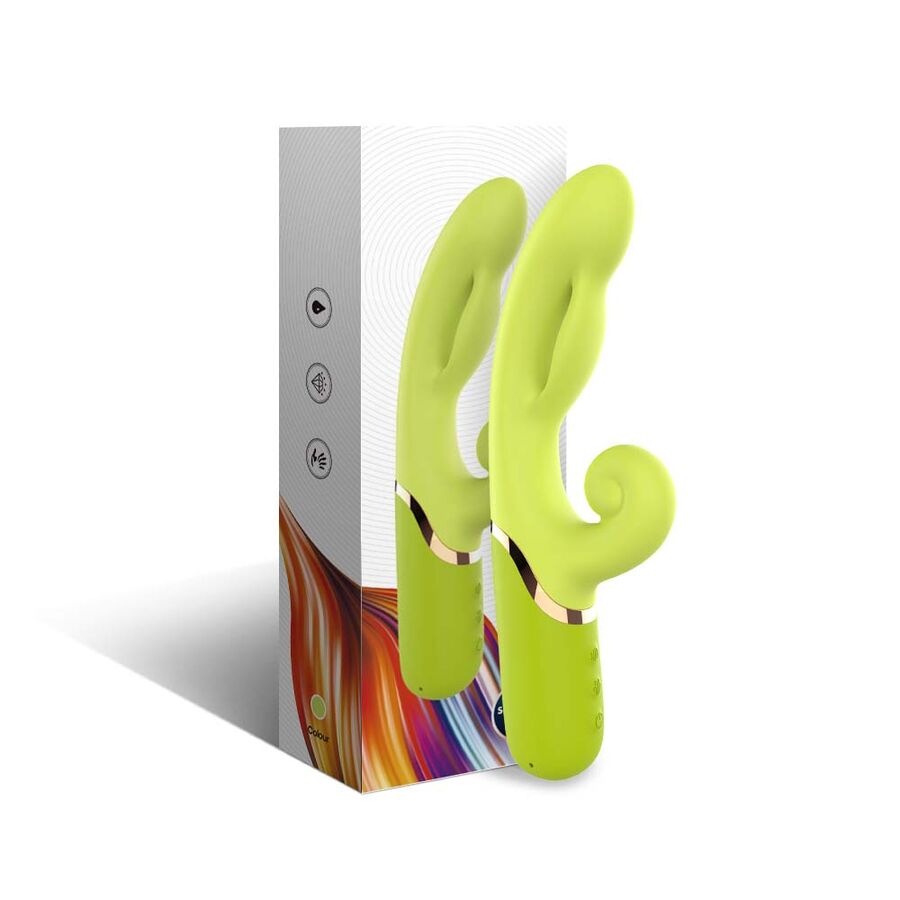 Vibrador Armony Inflatable para el punto A, verde
