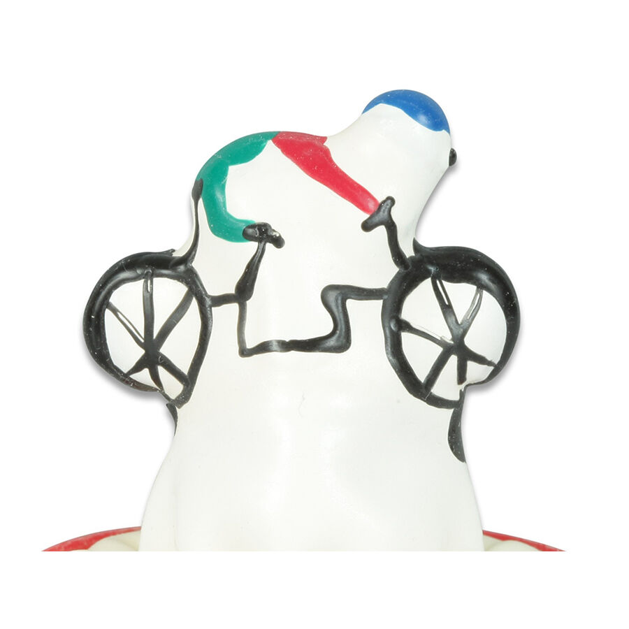 CONDOMERIE Bicycle, regalo erótico pintado a mano