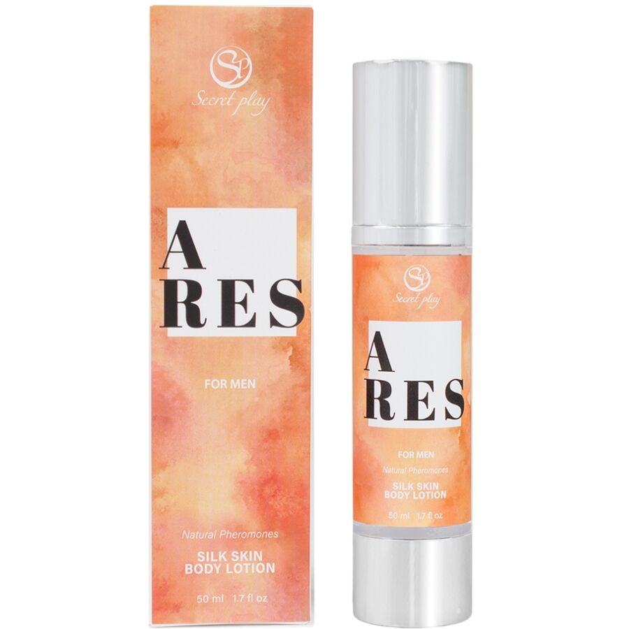Loción corporal para hombre SECRETPLAY Ares Silk Skin, 50 ml