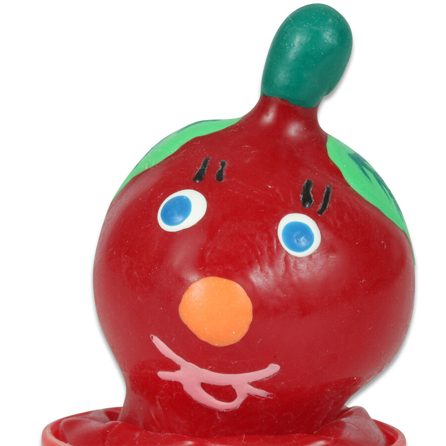CONDOMERIE Tomato: condón decorativo pintado a mano