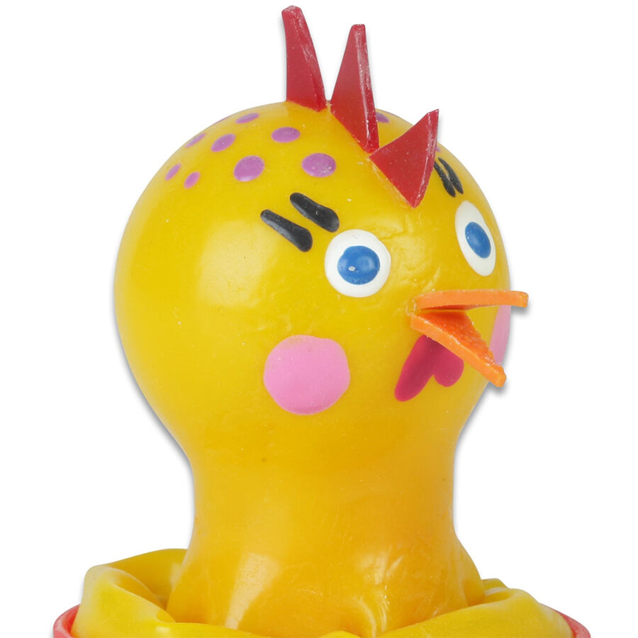 Preservativo de broma CONDOMERIE pintado a mano con diseño de gallina