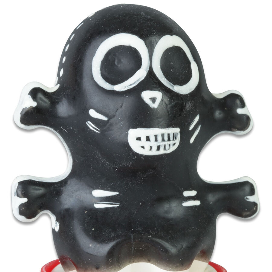 CONDOMERIE Skull Black Model 1, regalo erótico pintado a mano