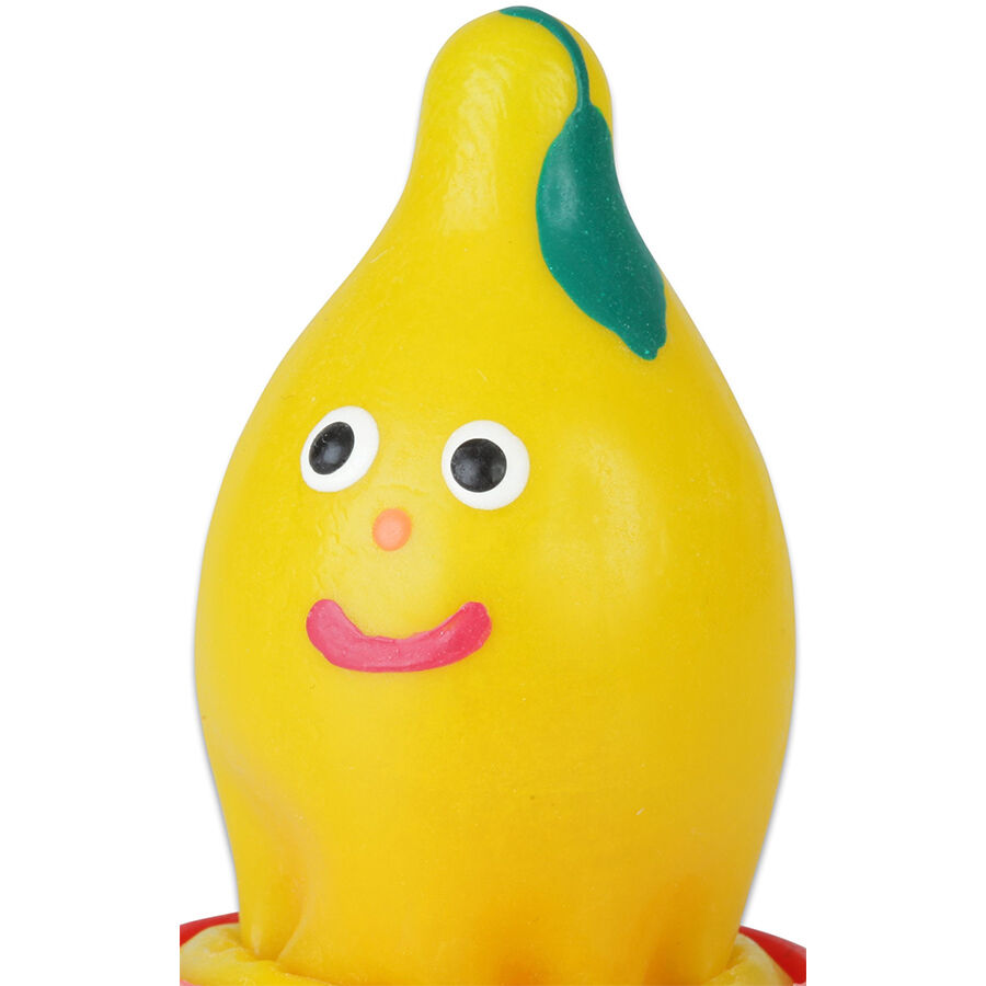 CONDOMERIE Lemon, regalo erótico divertido pintado a mano