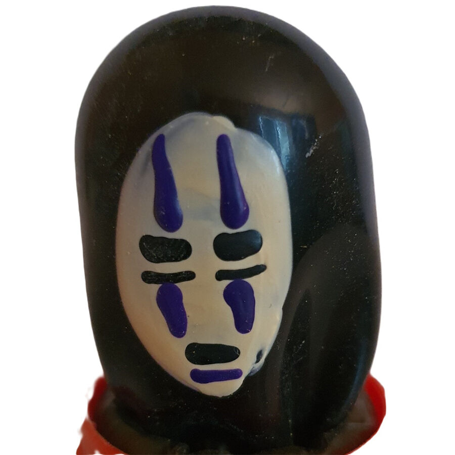 CONDOMERIE Mask Ghost Black, condón de fantasía pintado a mano