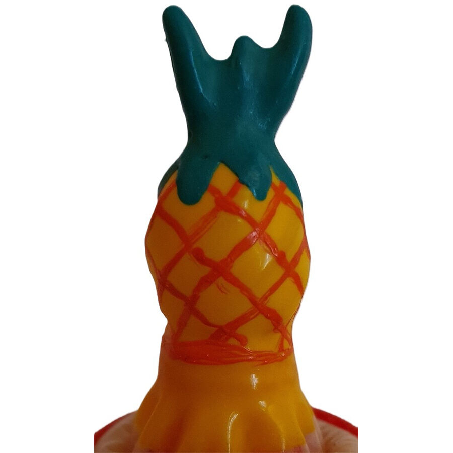 Preservativo de broma de CONDOMERIE pintado a mano, piña