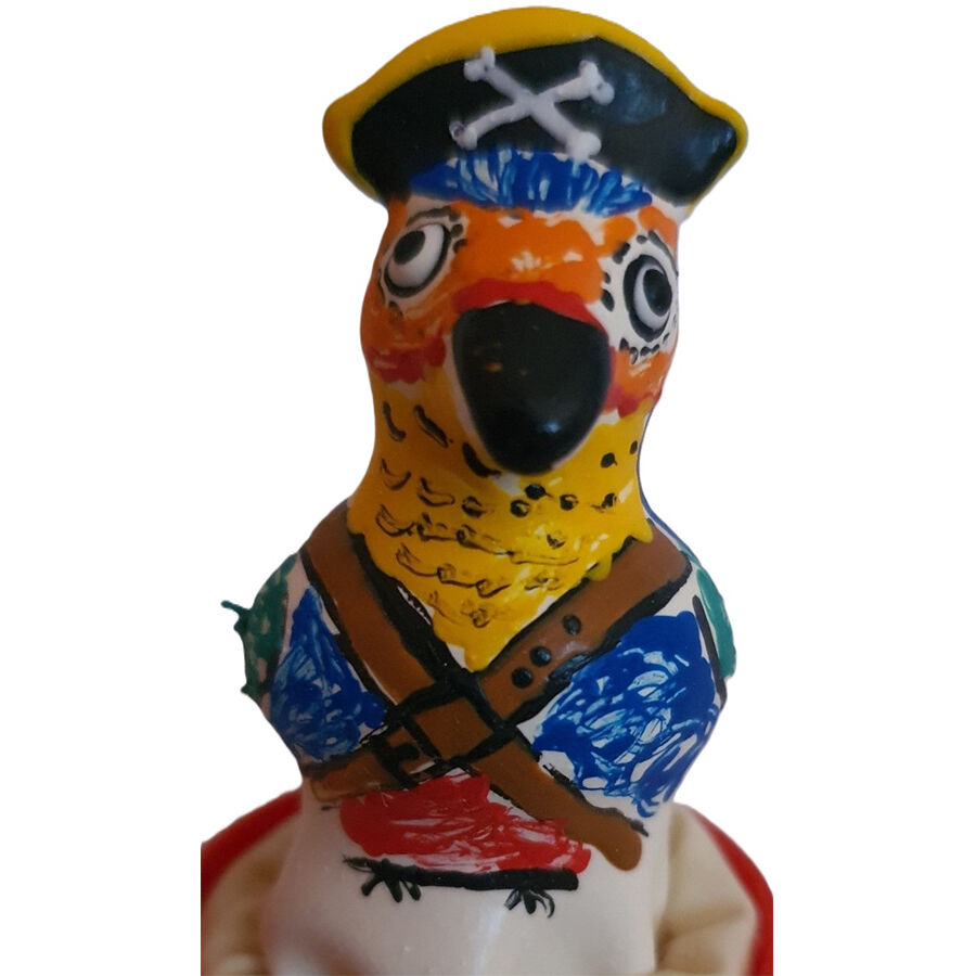 CONDOMERIE Captain Parrot, regalo erótico pintado a mano