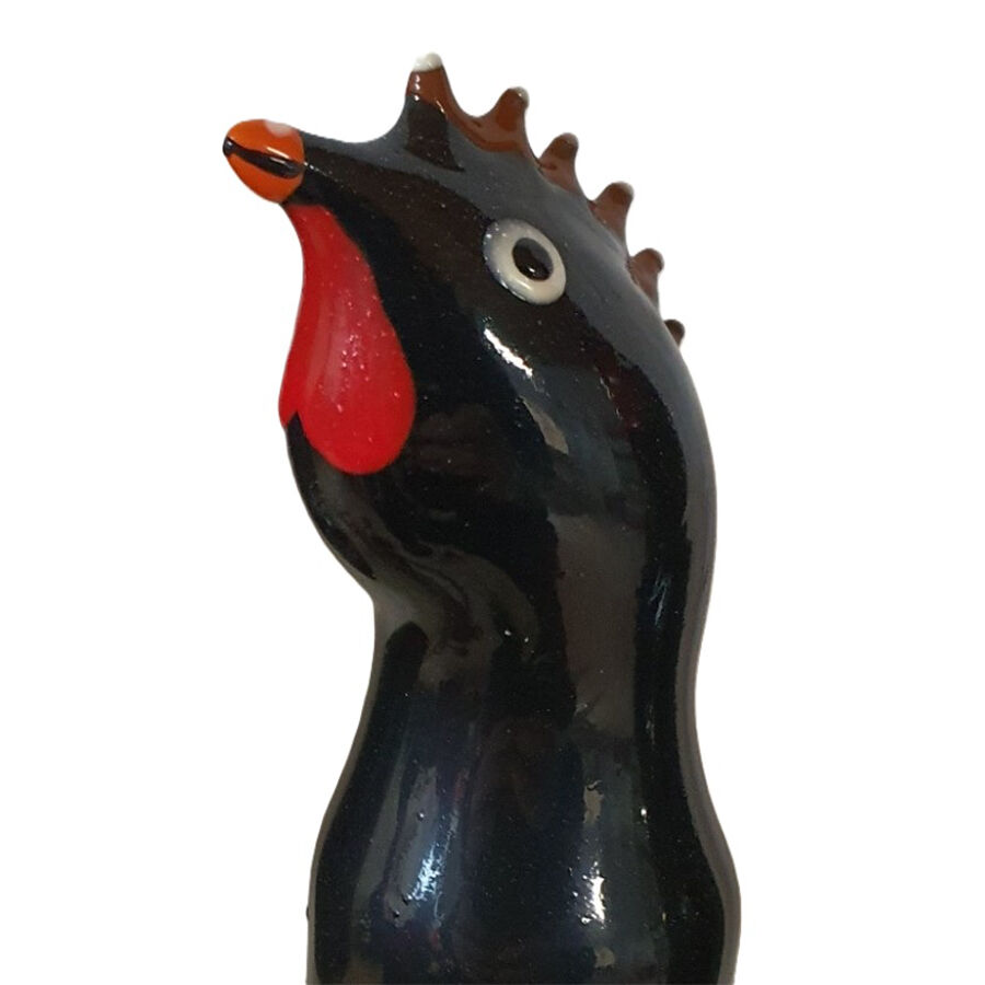 Condomerie Black Rooster, regalo erótico pintado a mano