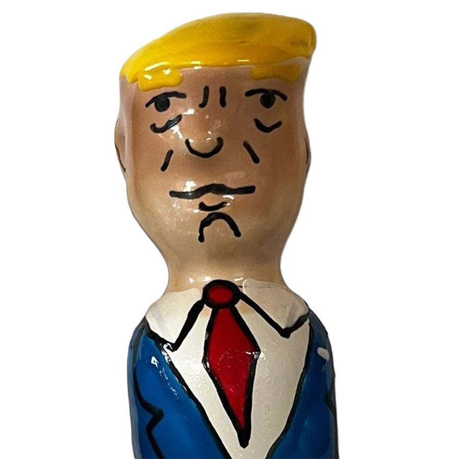 CONDOMERIE Grumpy Trump, preservativo decorativo pintado a mano