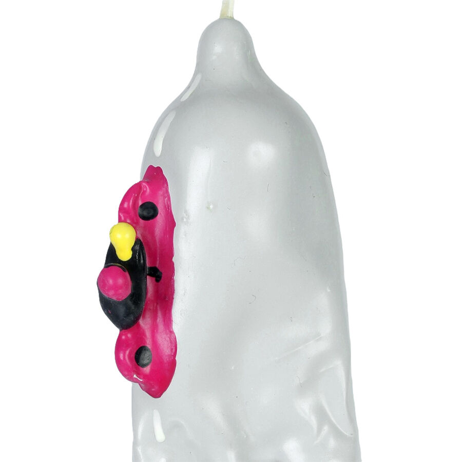 CONDOMERIE Motorbike XL, regalo erótico pintado a mano