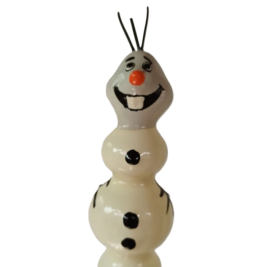 CONDOMERIE Cute Snowman XL, divertido regalo erótico pintado a mano