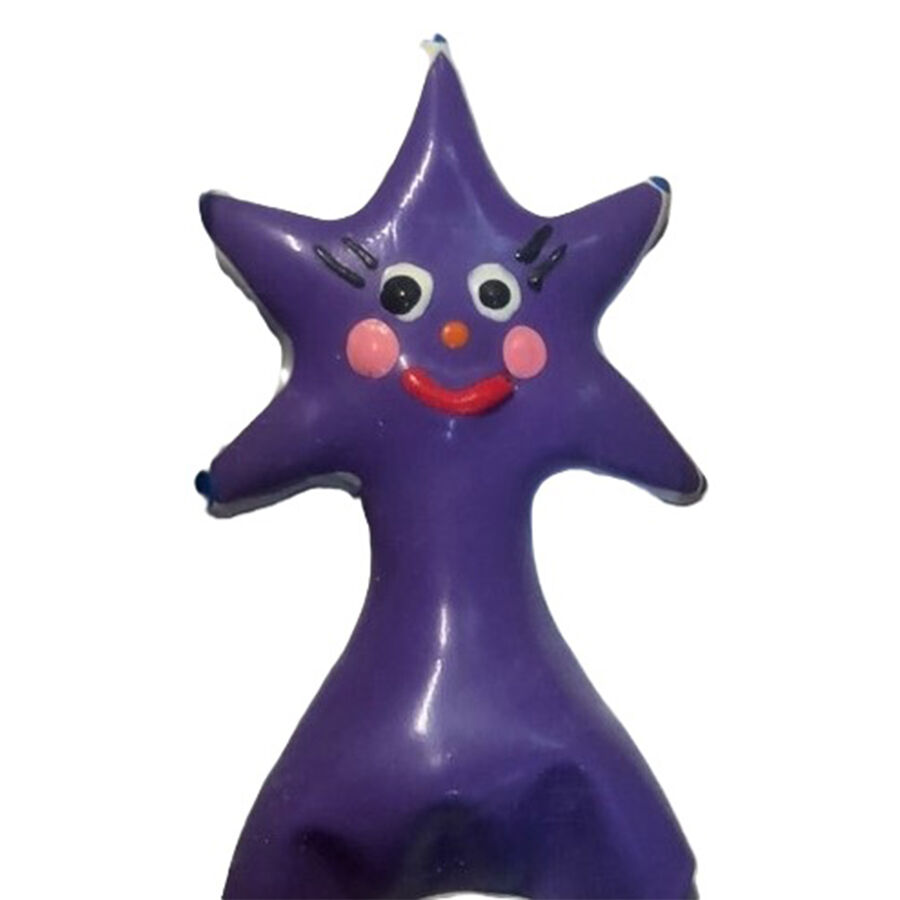CONDOMERIE Happy Star XL: regalo erótico pintado a mano