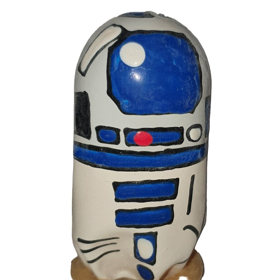 CONDOMERIE Robot XL, regalo erótico divertido pintado a mano