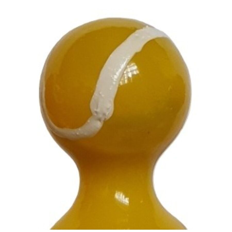 Pelota de tenis CONDOMERIE: regalo erótico original pintado a mano