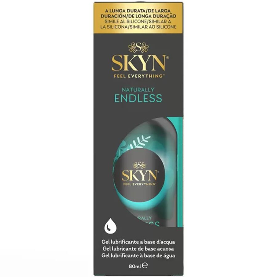 Lubricante de base acuosa SKYN Naturally Endless, 80 ml