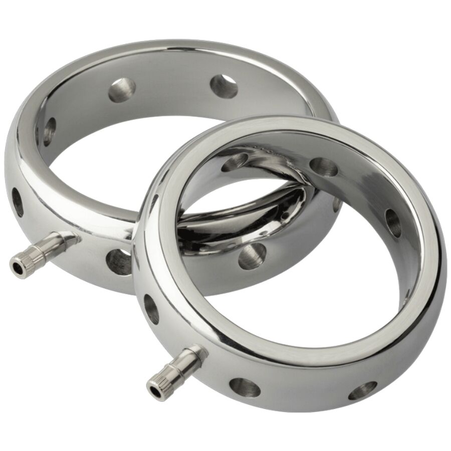Anillo para el pene ElectraStim Prestige sin vibración de acero inoxidable, 38 mm