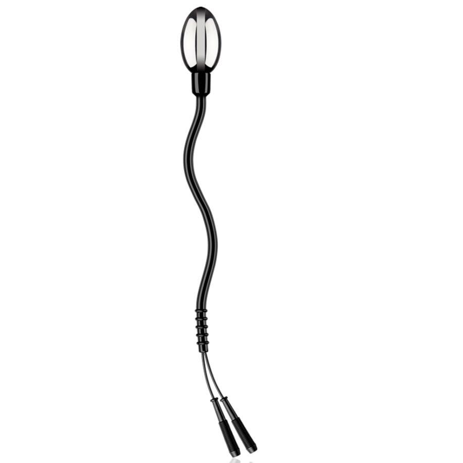 Electrodo de electrosex ElectraStim Tadpole con cola flexible de silicona