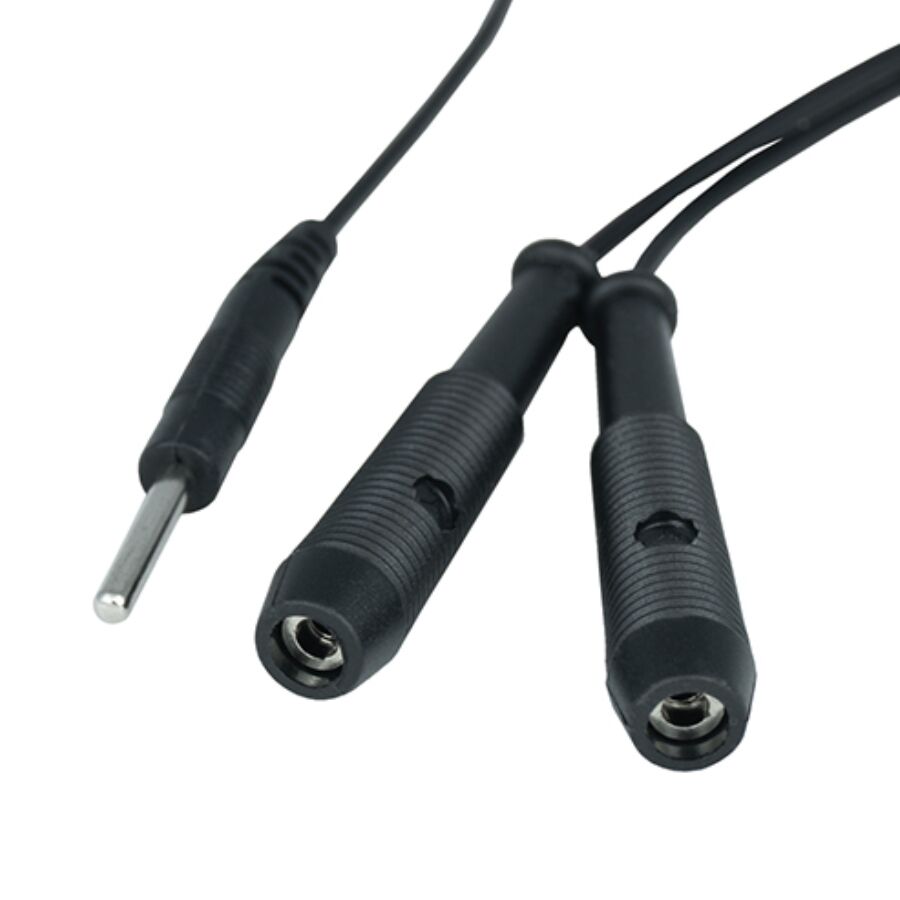 Cable combinado trifásico ElectraStim para electroestimulación