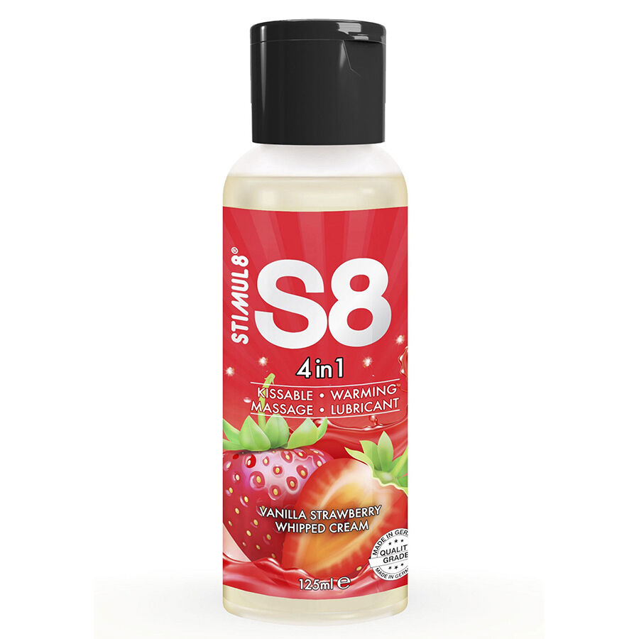 STIMUL8 S8 Lubricante con sabor a fresa 125 ml
