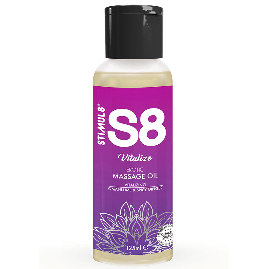 STIMUL8 S8 Vitalize Lime aceite de masaje 125 ml