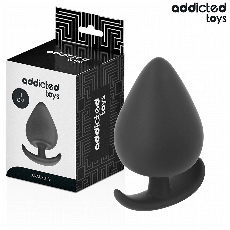 Tapón anal XXL de silicona ADDICTED TOYS, 11 cm