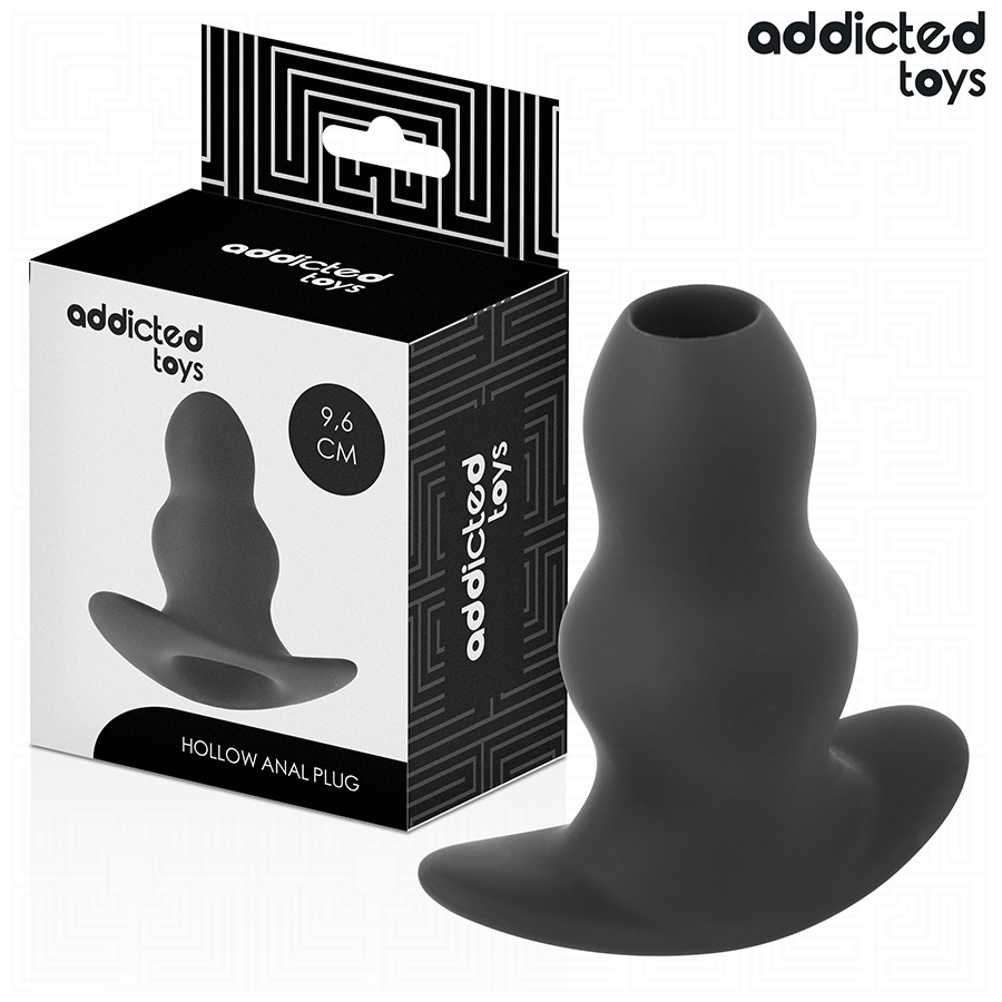 Plug anal hueco de silicona ADDICTED TOYS, talla M