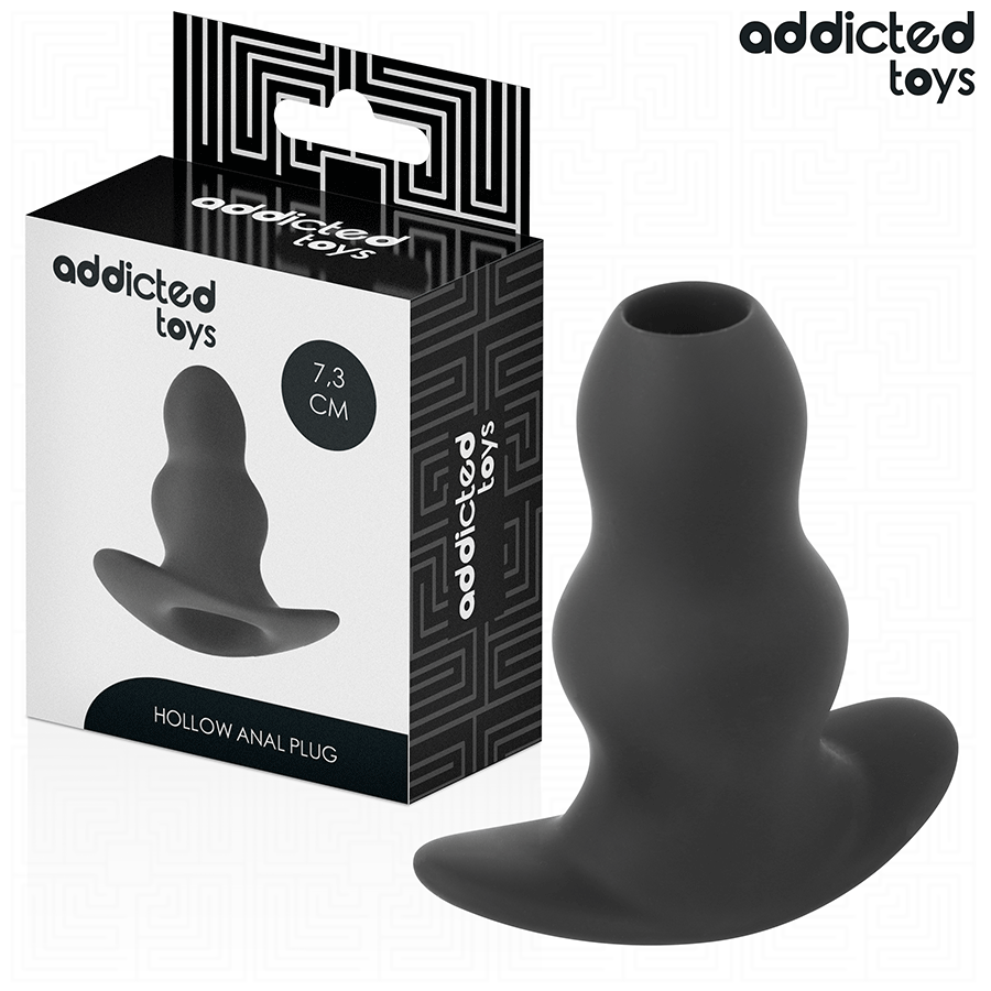 ADDICTED TOYS plug anal hueco de silicona, talla S