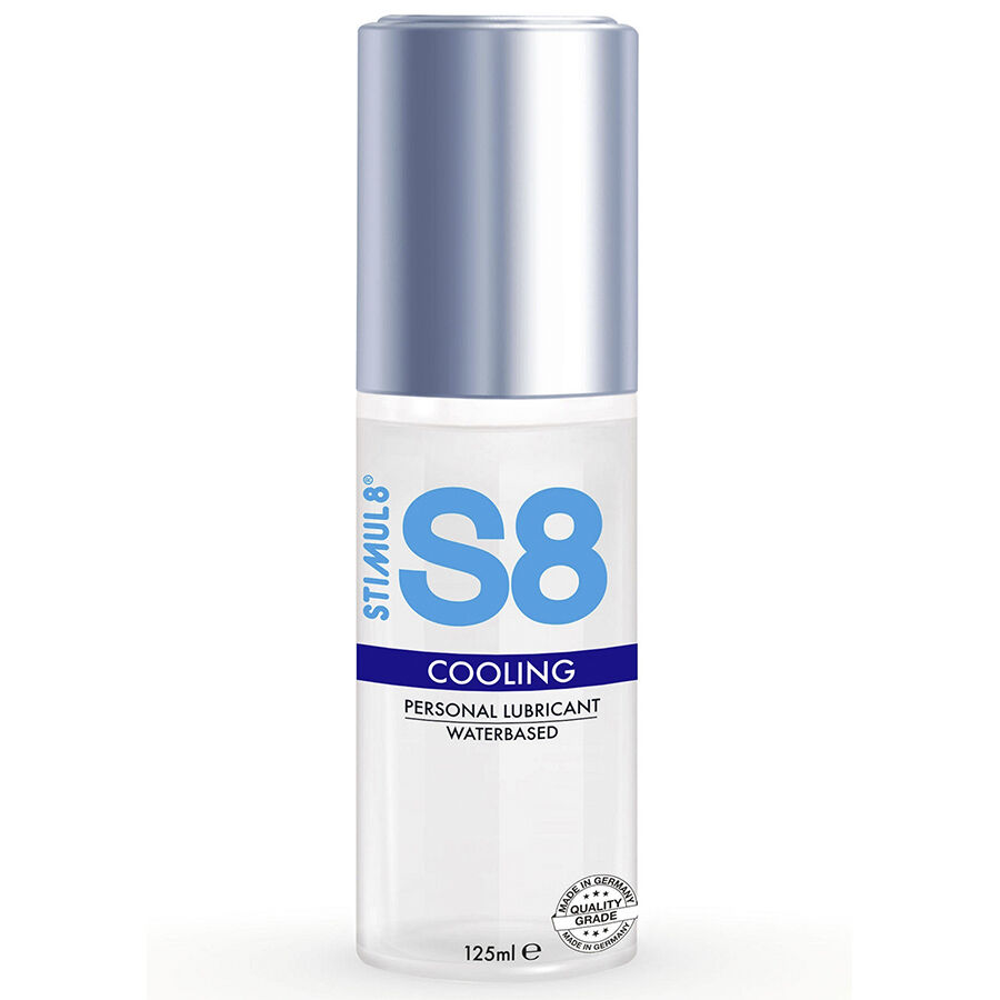 Lubricante íntimo refrescante STIMUL8 S8, 125 ml