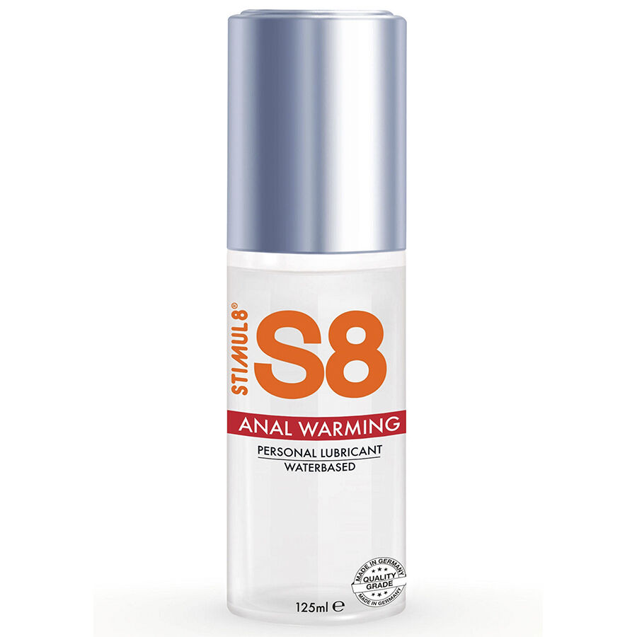 STIMUL8 S8 lubricante anal con efecto calor, 125 ml