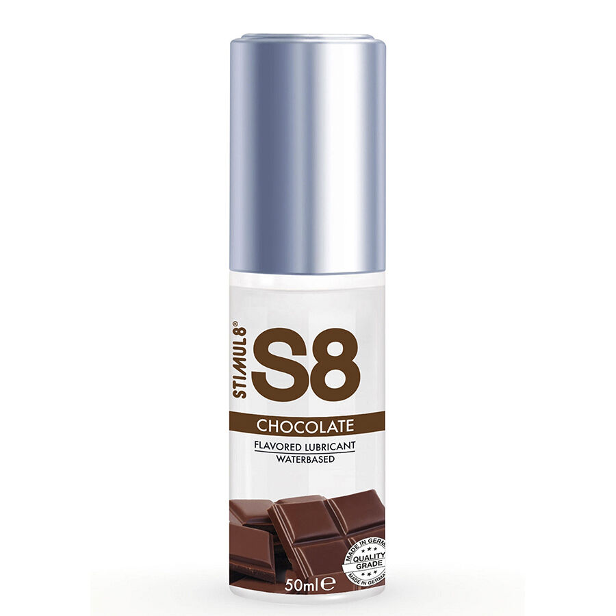 Lubricante STIMUL8 S8 con sabor a chocolate, 50 ml