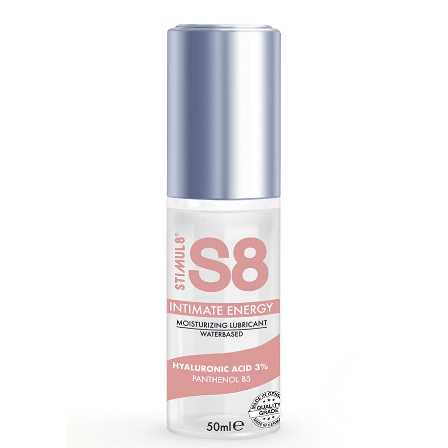 Lubricante de base acuosa STIMUL8 S8 Intimate Energy, 50 ml