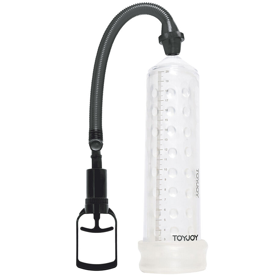 Bomba de pene TOYJOY con cilindro transparente
