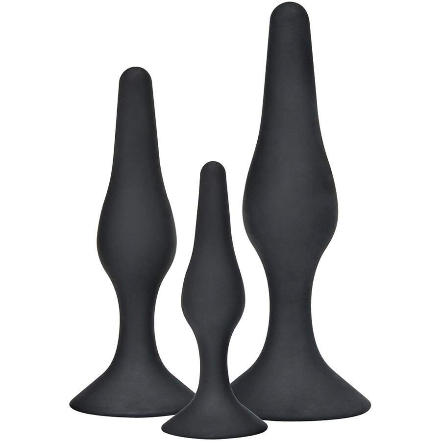 Set TOYJOY Curvy Companions con 3 plugs anales