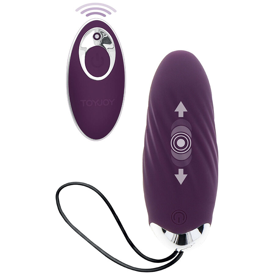 Vibrador TOYJOY Happiness Knock Knock Eggstavagant con mando a distancia