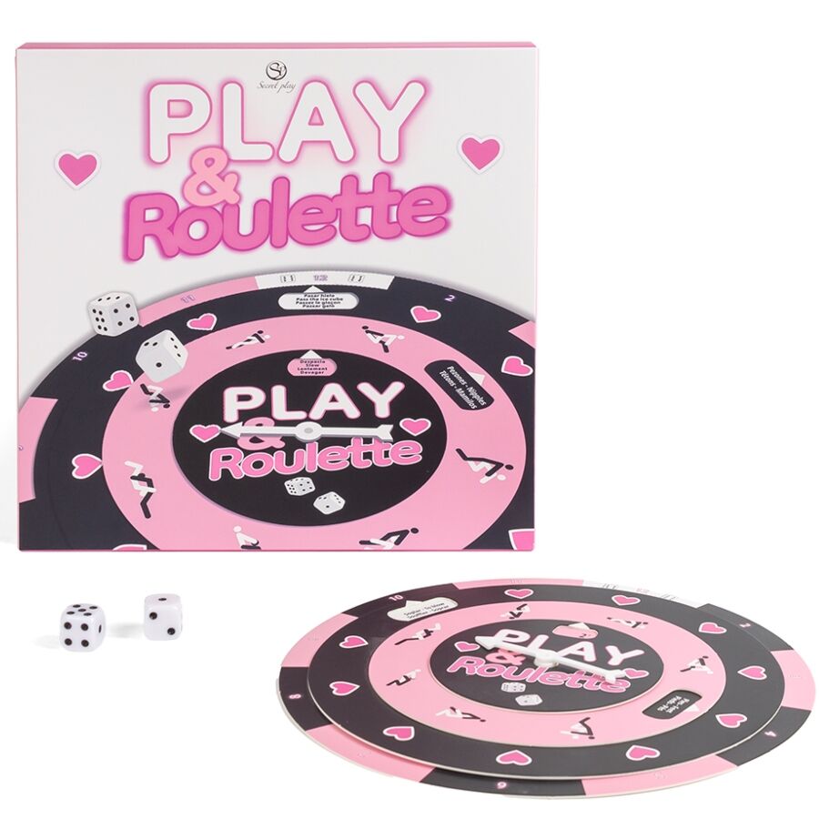 SECRETPLAY Play & Roulette juego de dados erótico