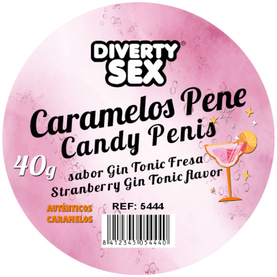 Caramelos de gin tonic DIABLO PICANTE, un divertido regalo erótico