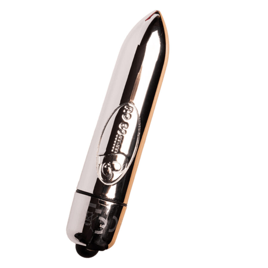 Minivibrador ROCKS-OFF RO-80 Chrome, plateado