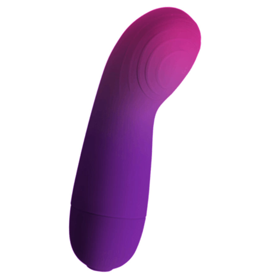 Vibrador de punto G ROCKS-OFF Glow Girl Vibe, morado